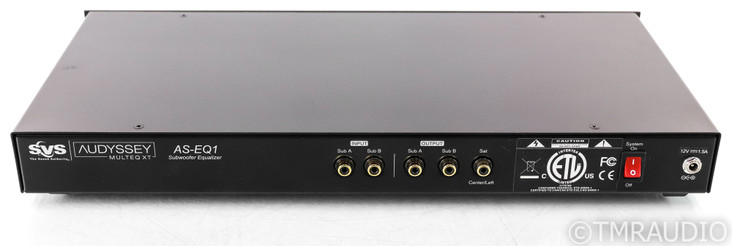 SVS AS-EQ1 Subwoofer Equalizer; ASEQ1; Audyssey MultEQ XT