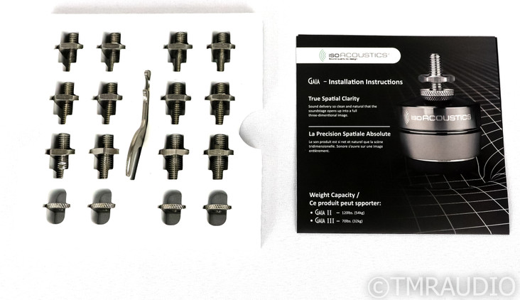 IsoAcoustics Gaia II Speaker Isolation Feet; Gaia 2; Set of Four (SOLD)