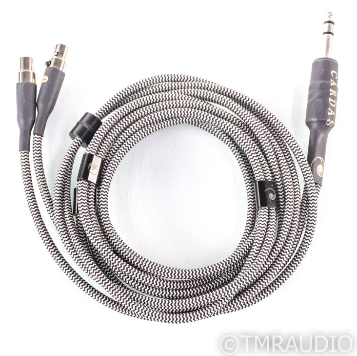 Cardas Clear Headphone Cable; 2m; Rhodium; For Audeze Headphones