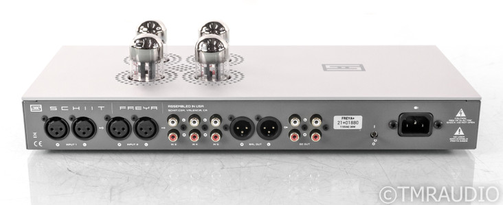 Schiit Audio Freya+ Stereo Tube Preamplifier; Remote; Silver