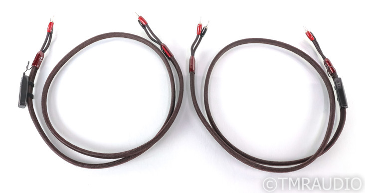 AudioQuest William Tell ZERO Speaker Cables; 8ft Pair; 72v DBS (SOLD)