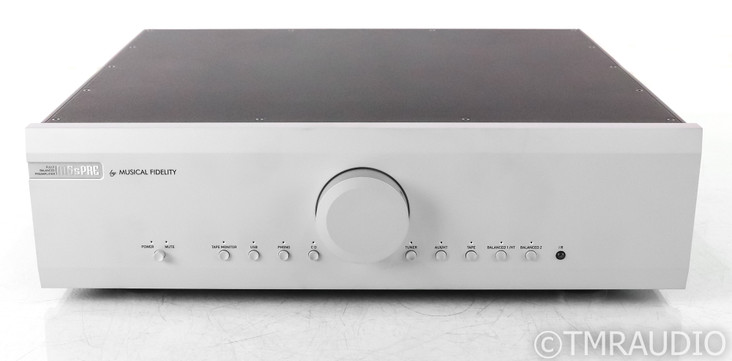 Musical Fidelity M6sPRE Stereo Preamplifier; M-6s; Silver (Open Box w/ Warranty)