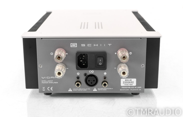 Schiit Vidar Stereo Power Amplifier; Silver (SOLD7)