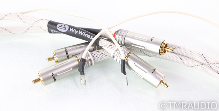 WyWires Platinum Series Tonearm Cables; 1.2m Pair