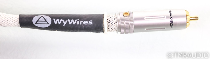 WyWires Platinum Series RCA Cables; 1.5m Pair Interconnects