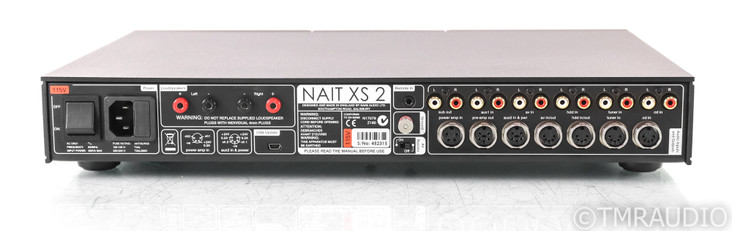 Naim Nait XS 2 Stereo Integrated Amplifier; XS2; Remote; Black