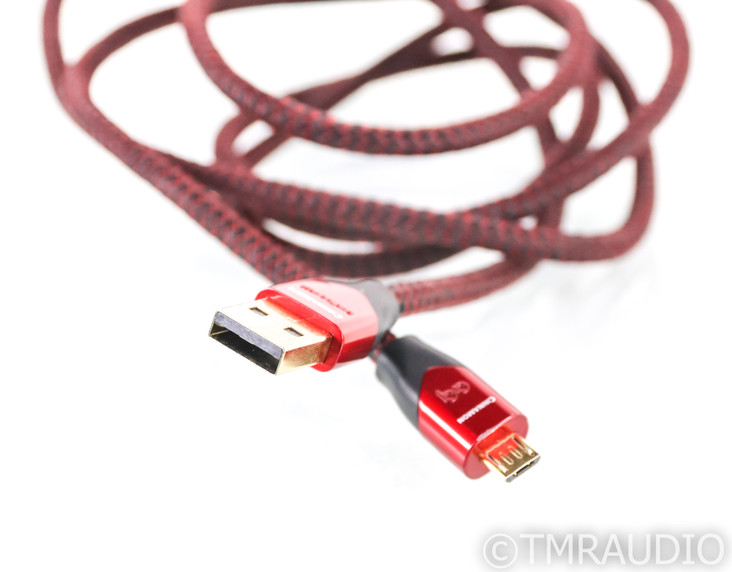 AudioQuest Cinnamon Micro USB Cable; 1.5m Digital Interconnect