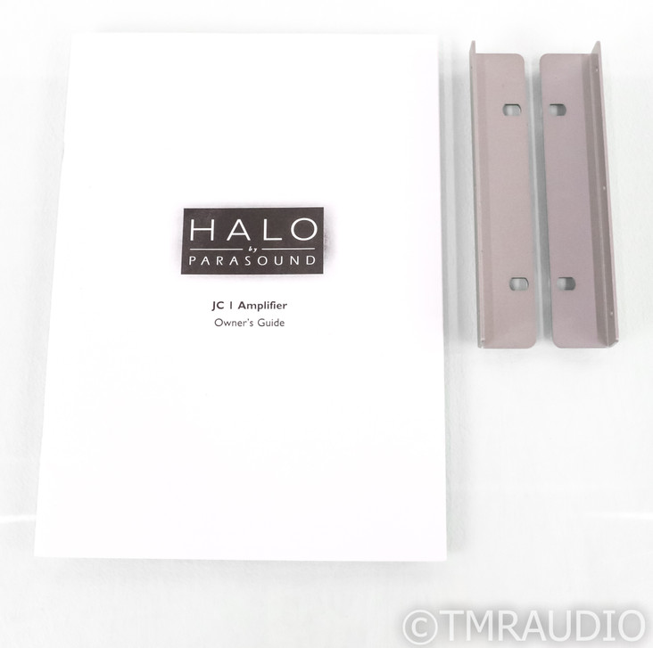 Parasound Halo JC 1 Mono Power Amplifier; JC-1; Silver Pair