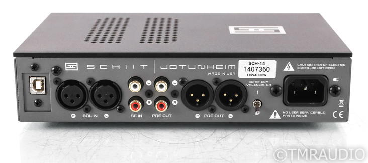 Schiit Jotunheim Headphone Amplifier; USB; Black