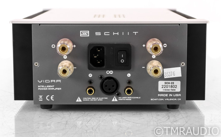 Schiit Vidar Stereo Power Amplifier; Silver (SOLD8)