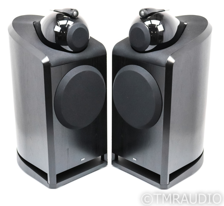 B&W Nautilus 801 Floorstanding Speakers; Black Ash Pair - Rare