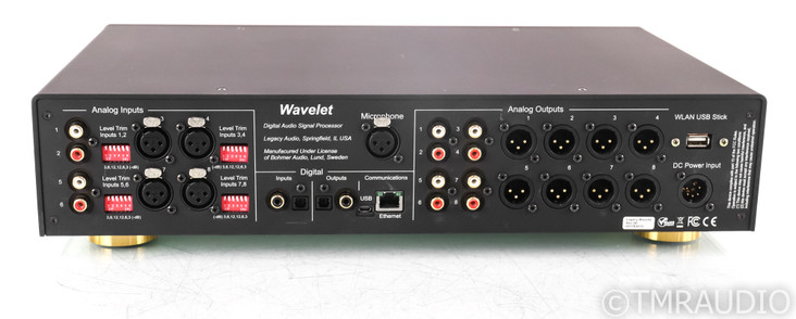 Legacy Wavelet DAC / Preamplifier / Processor; D/A Converter; Remote; Black