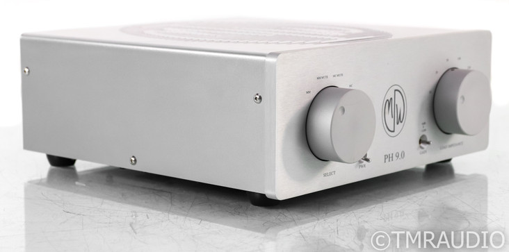 ModWright PH 9.0X MM / MC Tube Phono Preamplifier; Silver (Open Box) (SOLD)