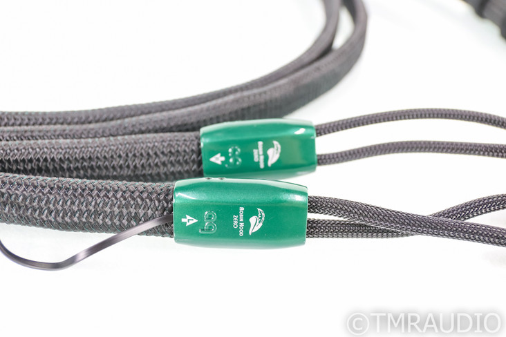 AudioQuest Robin Hood ZERO Speaker Cables; 8ft Pair; 72v DBS (SOLD3)