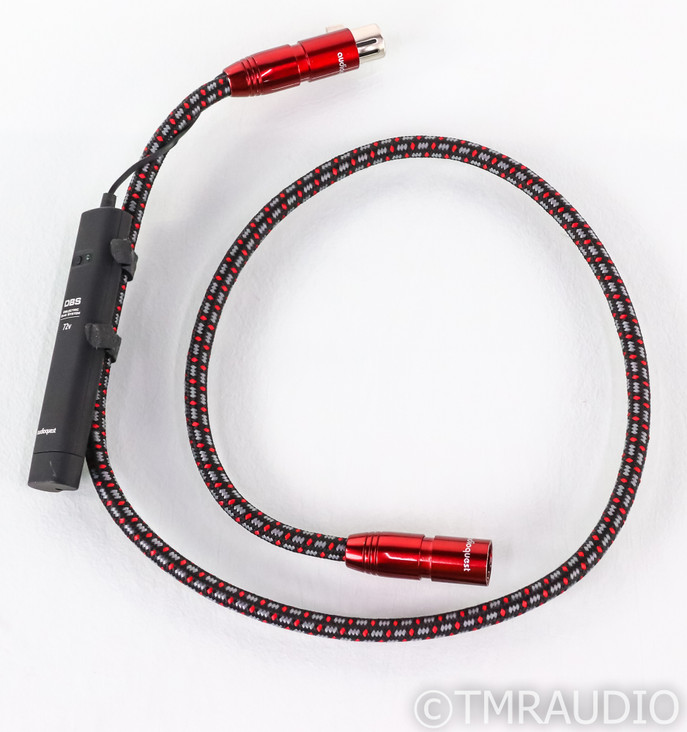 AudioQuest Colorado XLR Cable; Single 1m Balanced Interconnect; 72V DBS