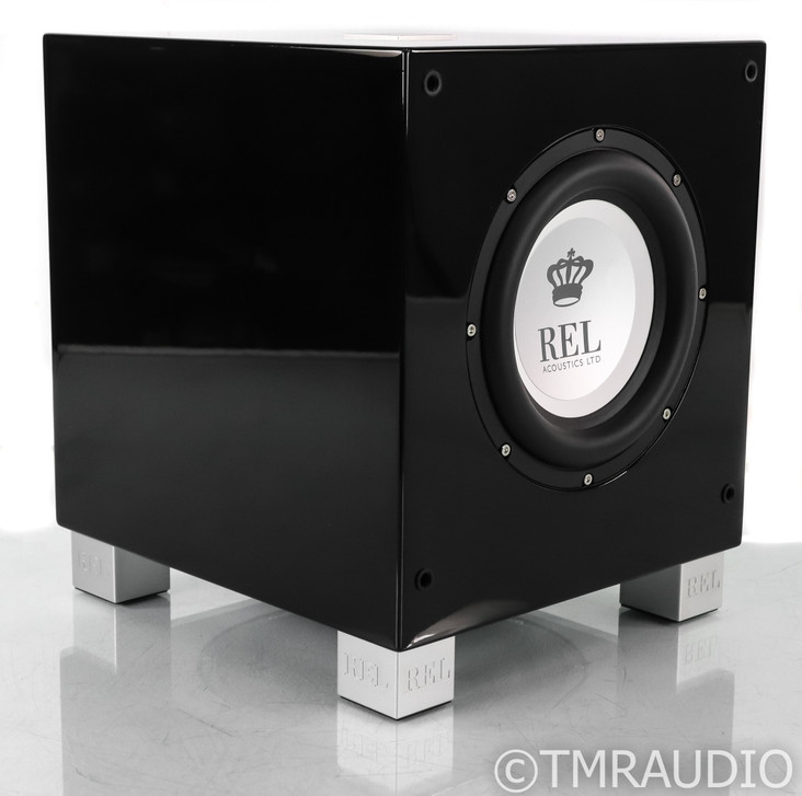REL T/7i 8" Powered Subwoofer; Gloss Black; T7i (SOLD)