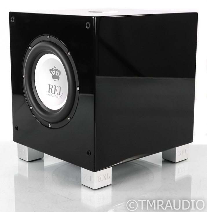 REL T/7i 8" Powered Subwoofer; Gloss Black; T7i (SOLD)