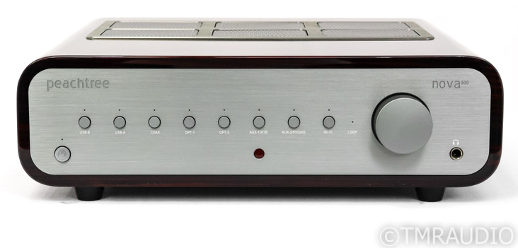 Peachtree Nova500 Stereo Integrated Amplifier; Ebony Mocha; MM Phono; Remote (SOLD)