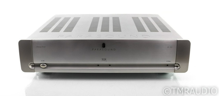 Parasound Halo A23 Stereo Power Amplifier; Silver; A-23 (1/2)