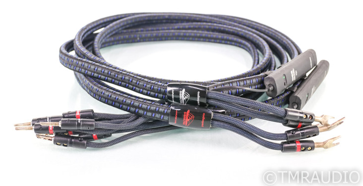 AudioQuest Gibraltar Bi-Wire Speaker Cables; 10ft Pair; 72V DBS