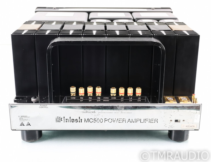 Mcintosh MC500 Stereo Power Amplifier; MC-500