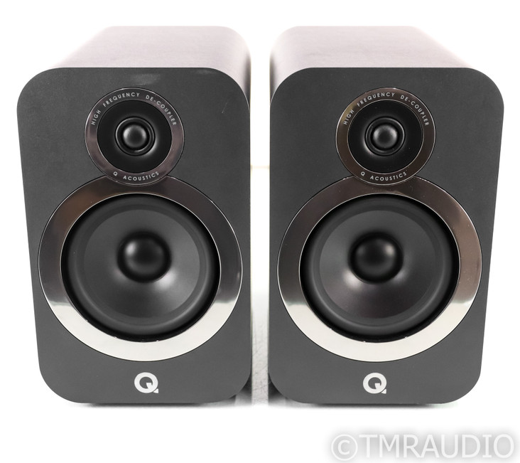 Q Acoustics 3030i Bookshelf Speakers; Grey Pair; 3030-i