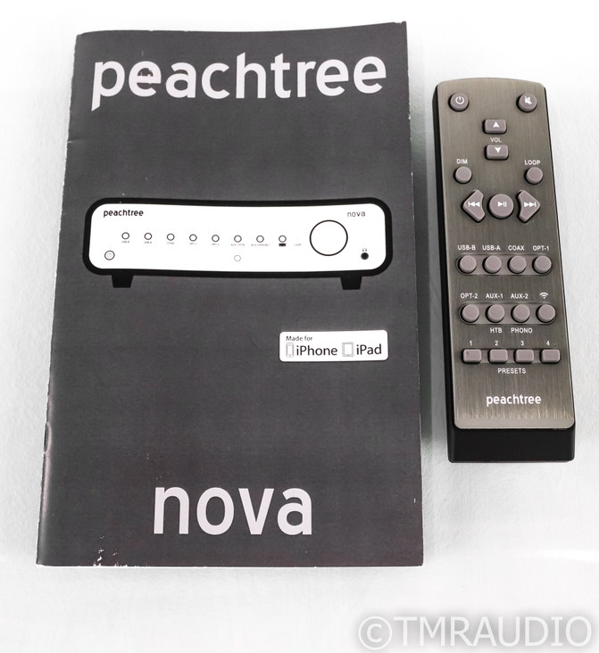 Peachtree Nova500 Stereo Integrated Amplifier; MM Phono; Remote