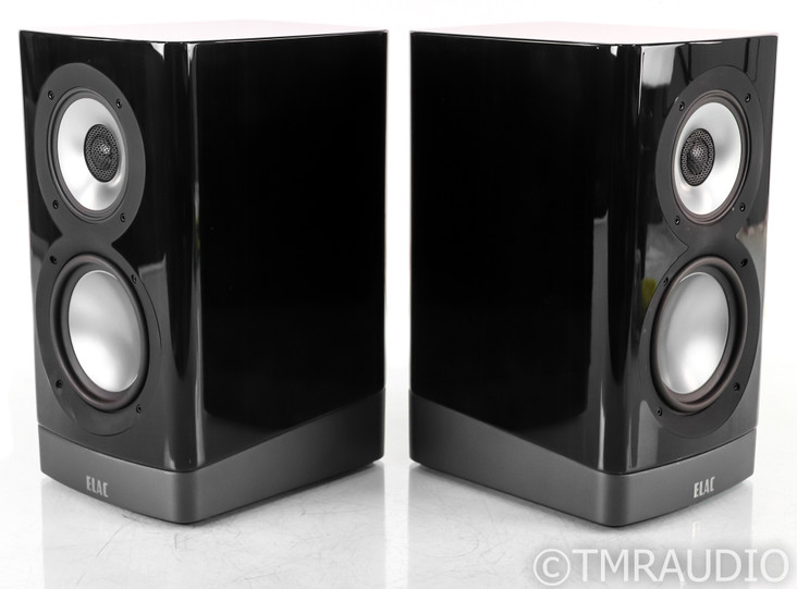 Elac Navis B51 Powered Bookshelf Speakers; ARB51; Gloss Ebony Emara Pair