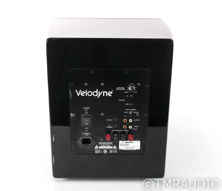 Velodyne Optimum 12 12" Powered Subwoofer; Remote; Gloss Black