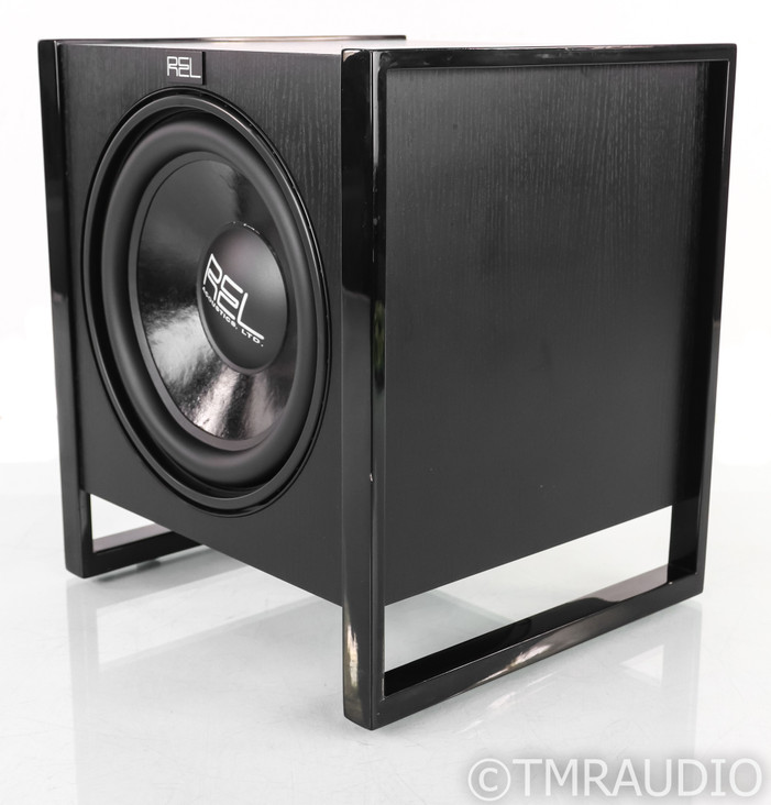 REL T2 8" Powered Subwoofer; Black; T-2