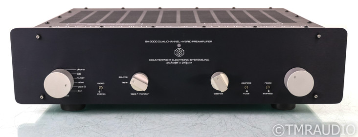 Counterpoint SA-3000 Tube Hybrid Stereo Preamplifier; MM / MC Phono (Upgrades)