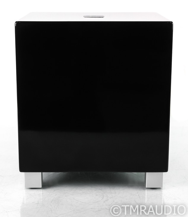 REL Acoustics T5 8" Powered Subwoofer; Gloss Black AS-IS (Low output Volume)