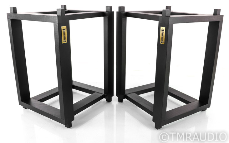 Ton Trager Reference HL5 Speaker Stands; Beech Black Pair (Open Box)