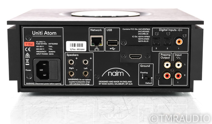 Naim Uniti Atom Wireless Network Streamer; DAC (Open Box)