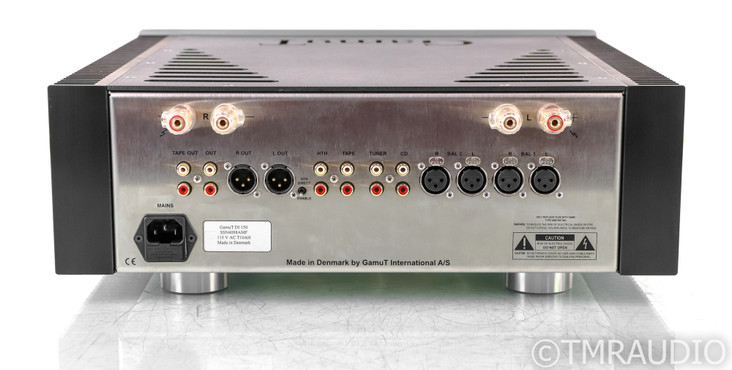 GamuT DI 150 Stereo Integrated Amplifier; DI150; Remote; Silver