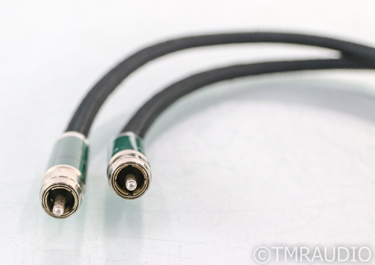 AudioQuest Columbia RCA Cables; 0.5m Pair Interconnects; 72v DBS (1/0)