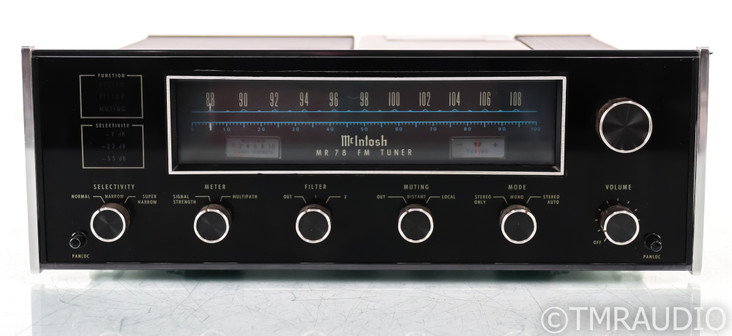 McIntosh MR78 Vintage Stereo FM Tuner; MR-78