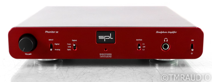 SPL Phonitor se Headphone Amplifier w/ DAC; Red