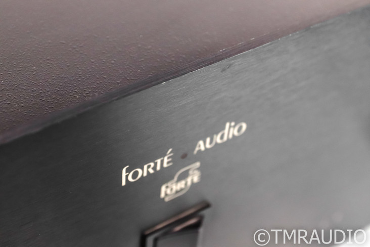 Forte Audio Model 1a Stereo Power Amplifier; Pure Class A; Serviced
