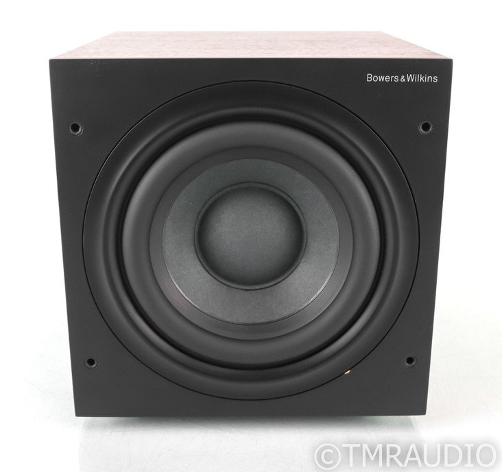 B&W ASW608 8" Powered Subwoofer; Black Ash; ASW-608