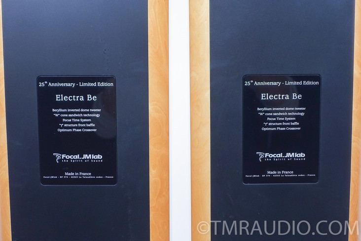 Focal 25th Anniversary Limited Edition Electra 927 Be Speakers