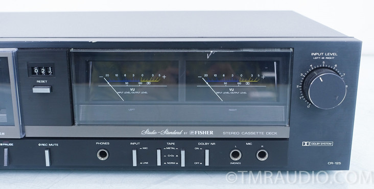 Fisher CR-125 Cassette Deck / Tape Recorder