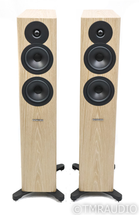 Dynaudio Evoke 30 Floorstanding Speakers; Blonde Wood Pair