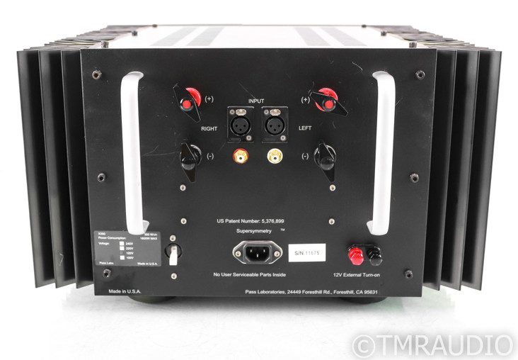 Pass Labs X350 Stereo Power Amplifier; X-350; Sound Anchor Stand