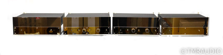 Jadis JP200MC Mono Tube Preamplifier; MM / MC Phono; Gold & Chrome Pair w/ PSU's