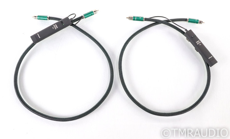 AudioQuest Columbia RCA Cables; 1m Pair Interconnects; 72v DBS (1/1)