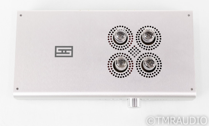 Schiit Freya Stereo Tube Hybrid Preamplifier; Silver; Remote (SOLD)