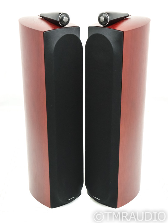 B&W 804 D3 Floorstanding Speakers; Rosenut Pair; 804D3