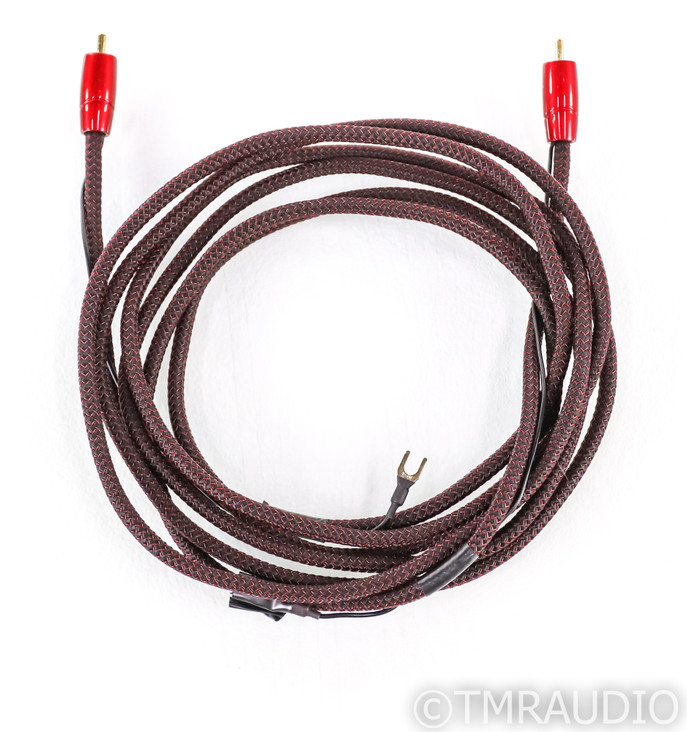 AudioQuest Irish Red Subwoofer RCA Cable; Single 10ft Interconnect