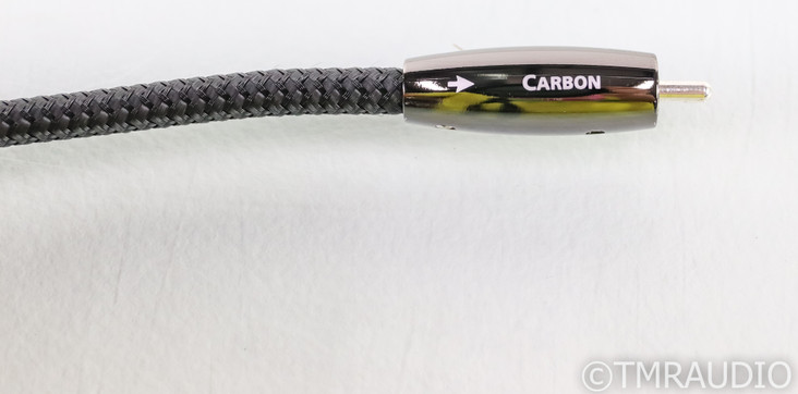 AudioQuest Carbon RCA Digital Coaxial Cable; Single 0.75m Interconnect (SOLD)